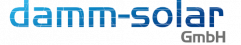 Logo des Unternehmens damm-solar mit dem Zusatz GmbH
