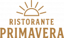 Logo für Ristorante Primavera mit stilisiertem Sonnenaufgang.