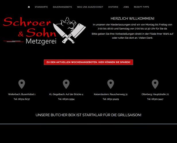 referenz feindel werbung metzgerei schroer & sohn