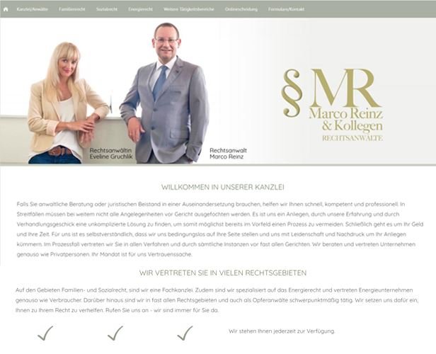 referenz feindel werbung kanzlei marco reinz & kollegen